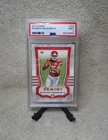 PSA 9 PATRICK MAHOMES II 2017 Panini NFL Football Rookie Card #104 CHIEFS CHAMP