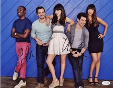 Max Greenfield Lamorne Morris Signed Autographed New Girl Cast Photo ACOA