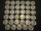 Lot Of 35 Buffalo Nickels Full Dates