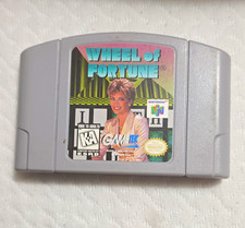 Wheel of Fortune (Nintendo 64 N64) Quiz & Trivia GameTek not tested 