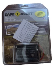 Safe T Alert 20-441-P-BL Mini Hard-Wired Propane/LP Gas Alarm 12V Black **NEW**
