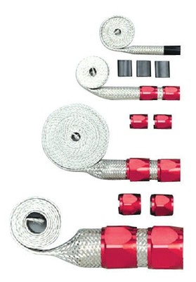 RPC Red Braided Hose Sleevin g Kit R6676