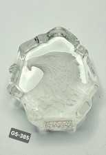 Vtg 50s Fifth Avenue Crystal American Bald Eagle Paperweight G5-385