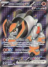 iron boulder ex pokemon card value Iron Boulder ex 099/162