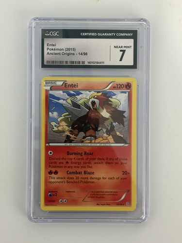 Entei graded CGC 7 for sale on eBay