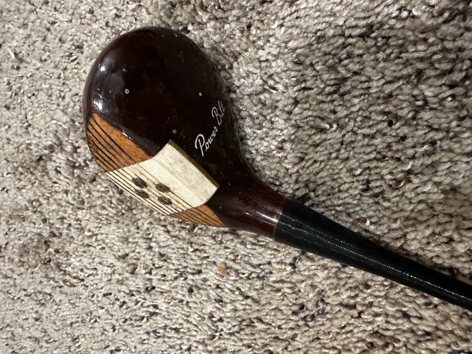 Macgregor 1950s Oil Hardened Persimmon Woods 1 2 3 4- 7 Clubs Power Bilt Vintage - Image 4 of 4