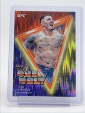 TOM ASPINALL 2025 TOPPS MIDNIGHT UFC THE ONE AND ONLY DUSK /75 Q4770