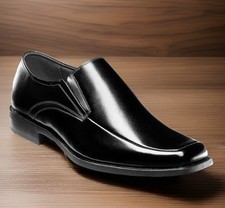 Stacy Adams Cassidy Black Moc Toe Loafer Work Classic Dress Shoes Size 12