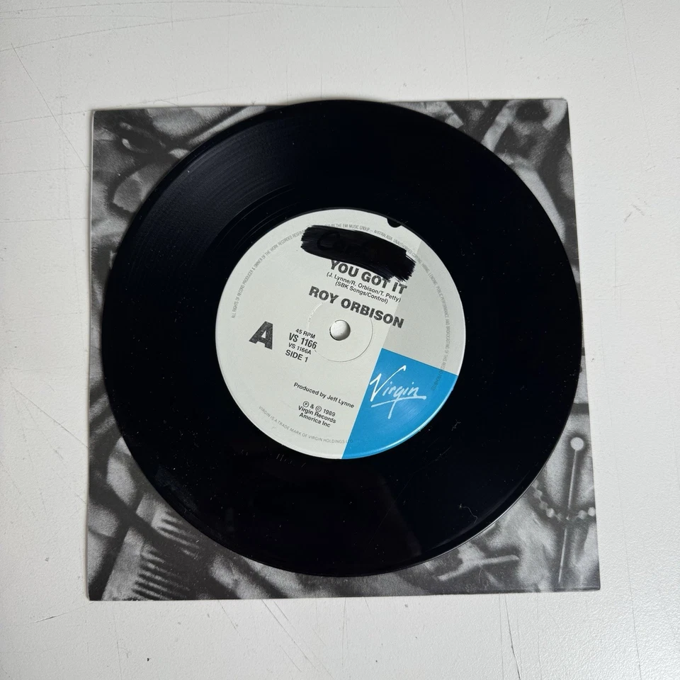 Roy Orbison you Got it Vinyl Single 45RPM 7" Virgin Records 1989 VS1166 - Image 4 of 4