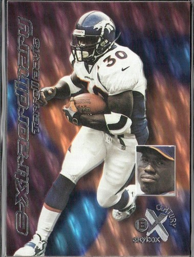 Terrell Davis 1999 SkyBox E-X Century - X Century - E-Xtraordinary #4 XT