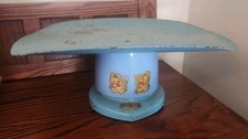 Vintage Blue Baby Nursery Scale Antique Kitchy 1949 Bunnie Decals