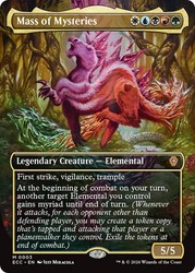 Mass of Mysteries (Borderless) | Commander: Lorwyn Eclipsed | Mythic Foil