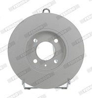 2X Ferodo Bremsscheibe Vorderachse U.A. FüR Seat, Skoda, VW