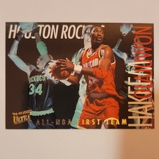 Fleer 1994-95 Ultra Hakeem Olajuwon #2 All-NBA First Team Houston Rockets