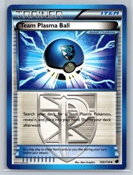 Team Plasma Ball 105/116 Plasma Freeze