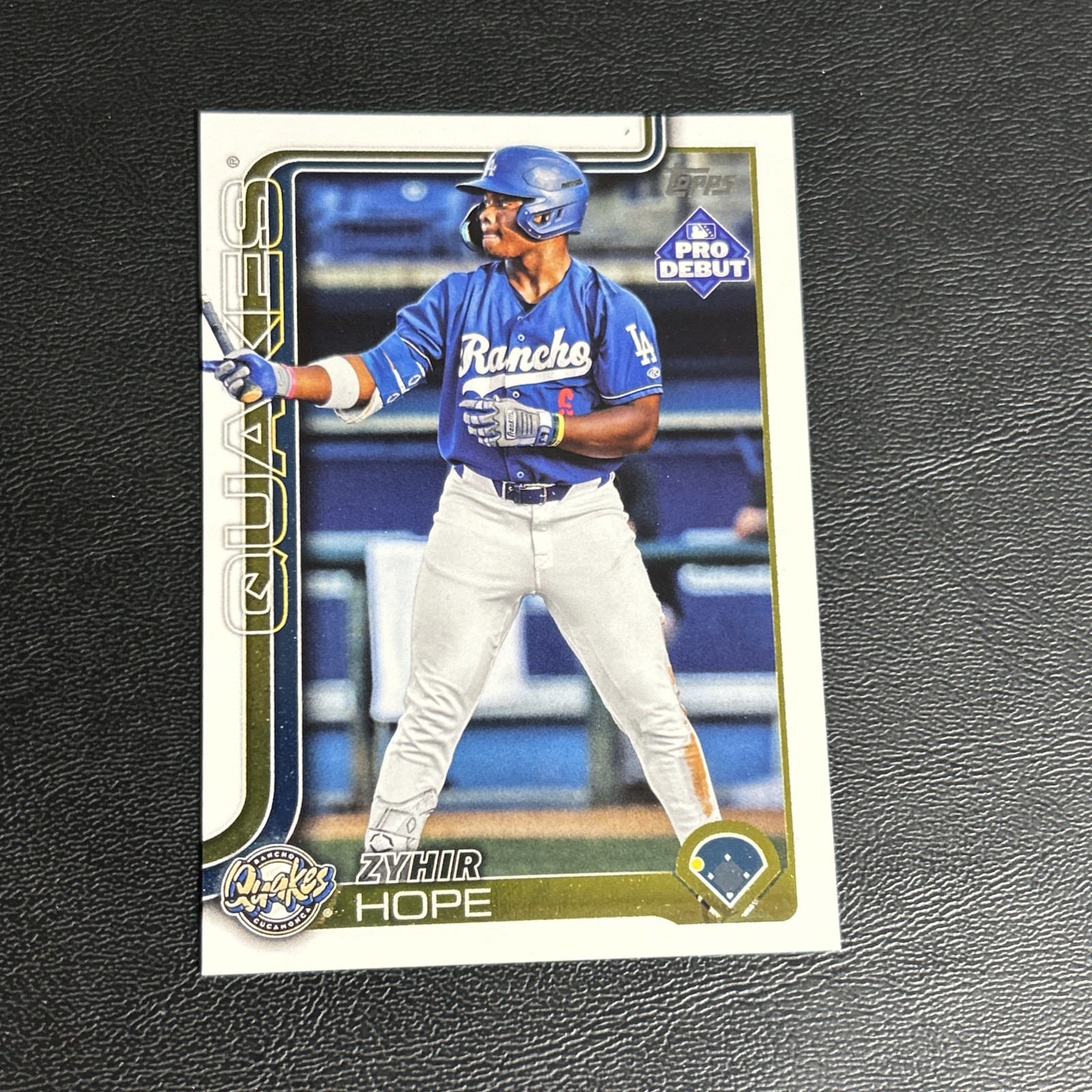 2025 Topps Pro Debut Zyhir Hope Dodgers 