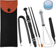Keyboard Remover Tool Kit-7-Piece Set, Keycap Puller Include 5g Black