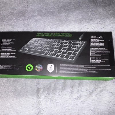 Razer Joro Portable Wireless Gaming Keyboard Bluetooth, Illuminated, Aluminum,  