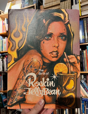 The Birth of Rockin'Jelly Bean WANIMAGAZINE ART BOOK Large