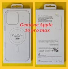 Genuine Apple iPhone 16 Pro Max Clear Case Wi...