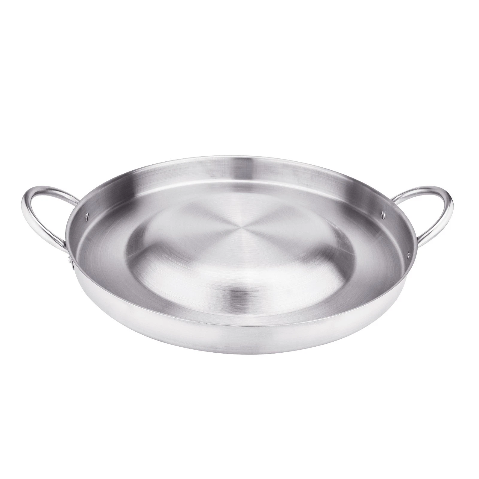 ARC Comal Concave 21" X 2" Stainless Steel Outdoor Para Carnitas Taco Griddle