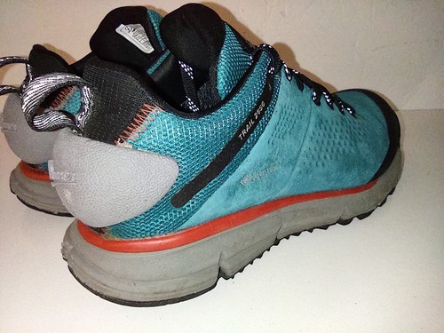 Botas de senderismo Danner Trail 2650 GTX para mujer talla 9 GoreTex Vibram Current azul 61203 - Imagen 10 de 18