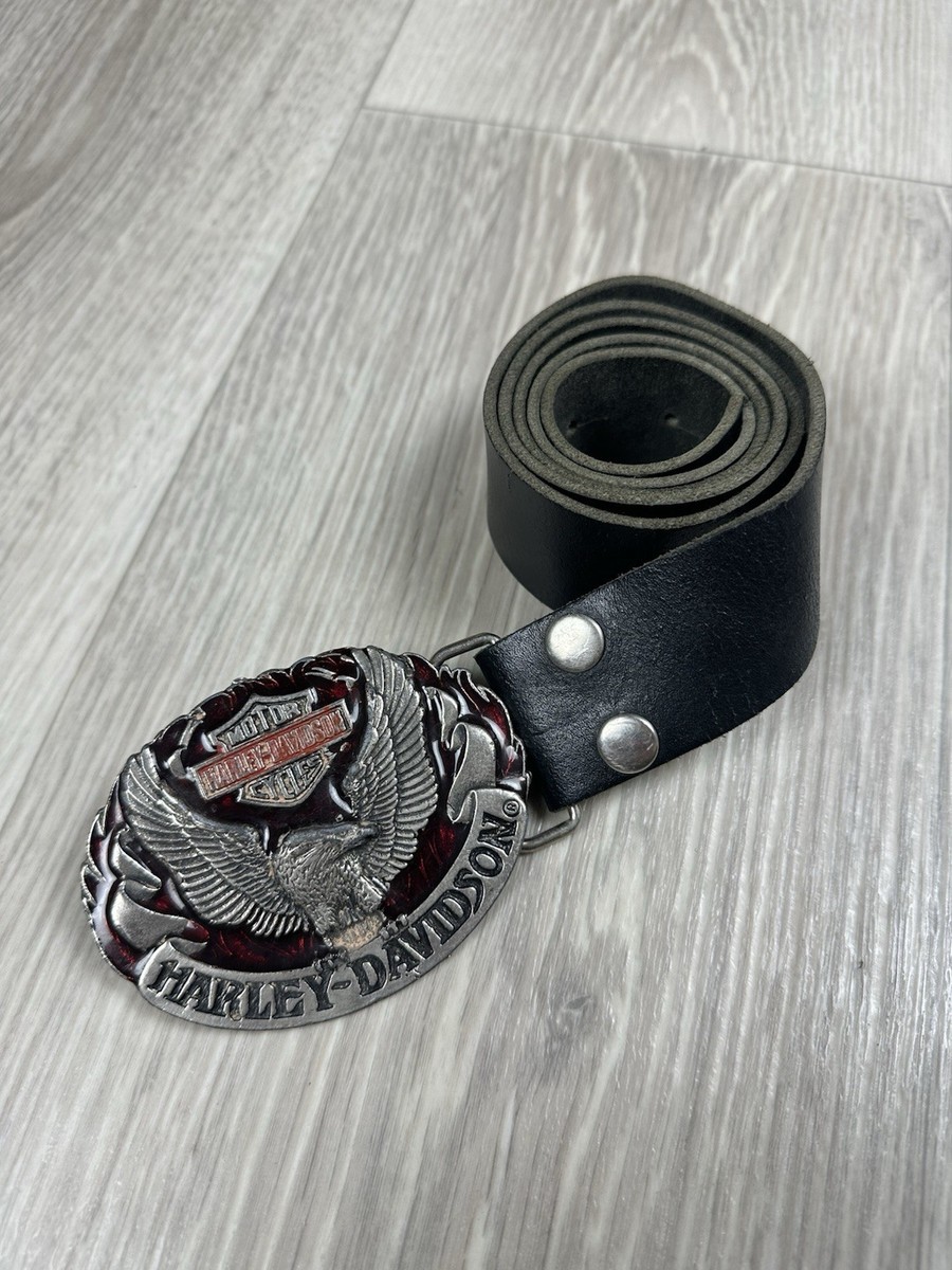 Vintage 1992 Harley Davidson Eagle Belt Buckle: Great 
