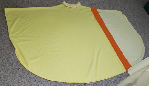 PRIEST CLERGY OFFICIANT CHASUBLE VESTMENT SHADES OF YELLOW & ORANGE XL-XXL - Picture 3 of 6