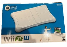 Nintendo Wii Fit U Balance Board Fit Meter Set with game brand new CIB 2013
