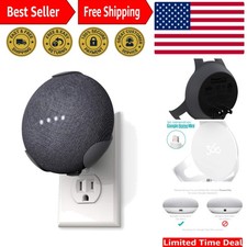 360-Degree Bracket Stand for Google Home Mini/Smart Devices - Charcoal Finish