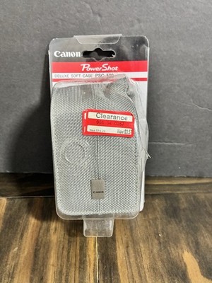Canon PowerShot PSC-500 Deluxe Soft Camera Case Bag NEW