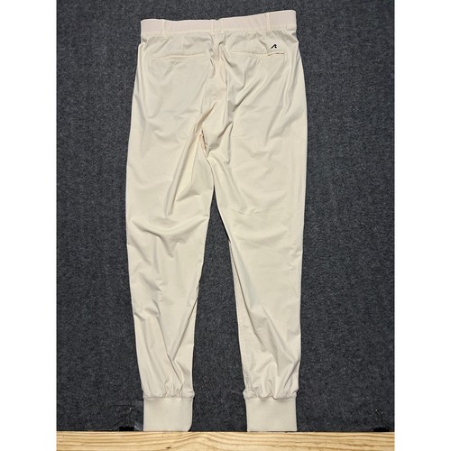 Redvanly Jogger Pants Mens medium beige Golf Stretch Cuffed Performance Halliday