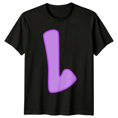 M Initialen Alphabet Herren T-Shirt Damen Tee Grafik Unisex Oberteil
