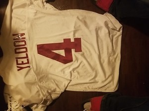 T.J YELDON Autographed Game Jersey