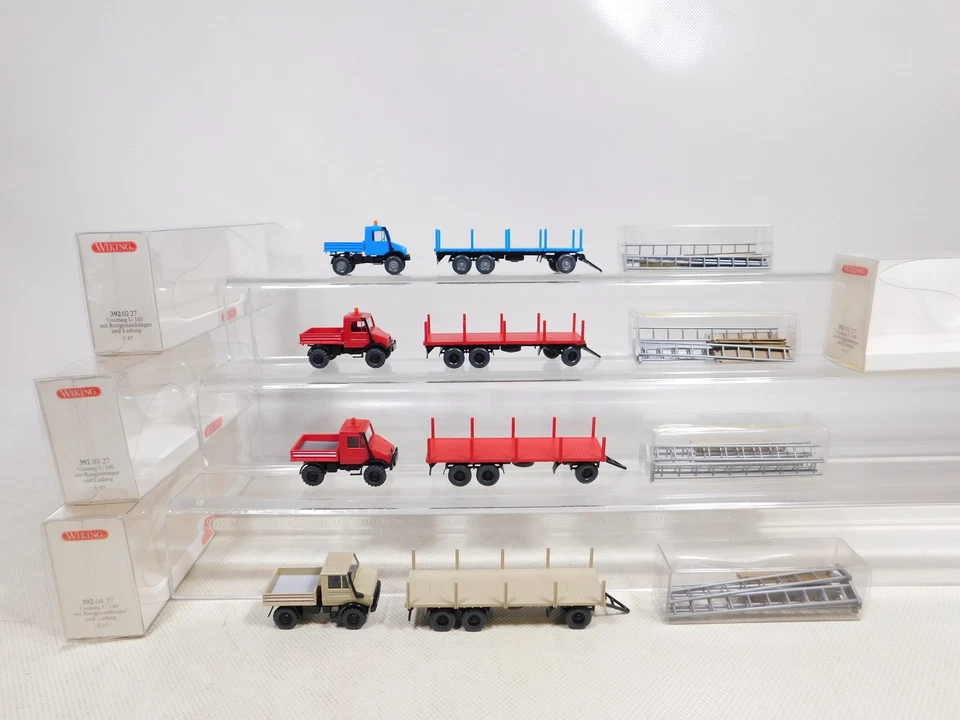 Unimog U 140 MB Con Rimorchio Mint Box #EG851-0,5 - Immagine 2 di 4