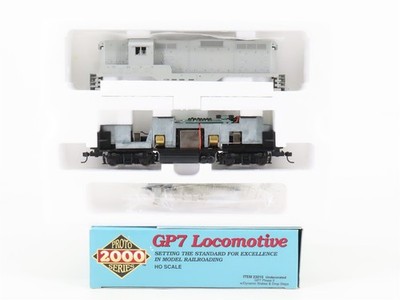 HO Scale Proto 2000 23015 Undecorated GP7 Diesel Locomotive BAD GEARS 