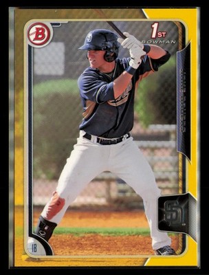2015 Bowman #BP132 Jake Bauers Prospects Yellow