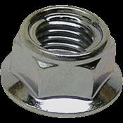 Bolt MC Hardware 021-31014 Hex Head Flange Fuji Style Metal Locking Nuts - M1...