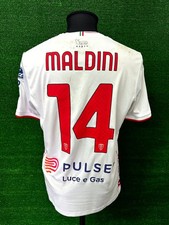 Maglia Monza MALDINI Match Worn Unwashed Indossata Shirt Jersey Maillot Camiseta