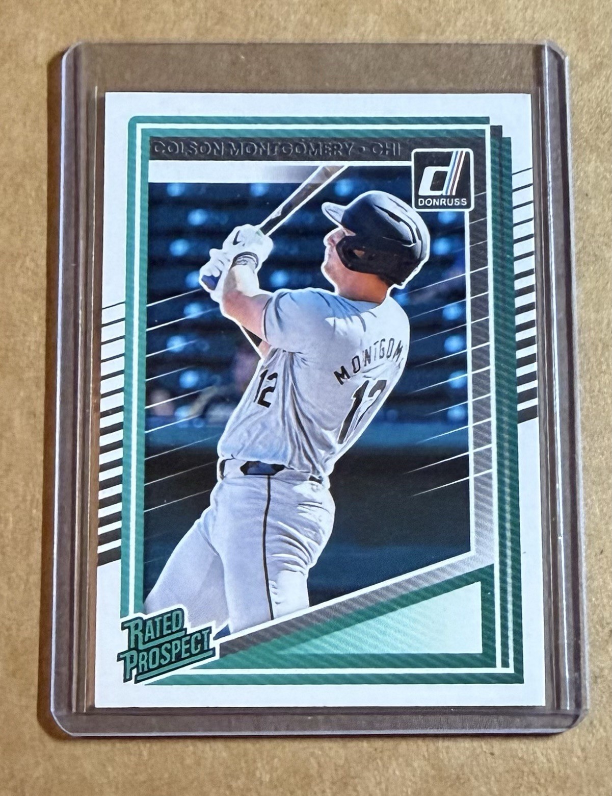 Colson Montgomery 2025 Panini Donruss Rated Prospect Chicago White Sox #139
