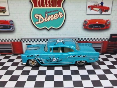 Hot Wheels 1955 Chevrolet The Split Peak ADD 7 CARS NO EXTRA SHIPPING CHARGE 