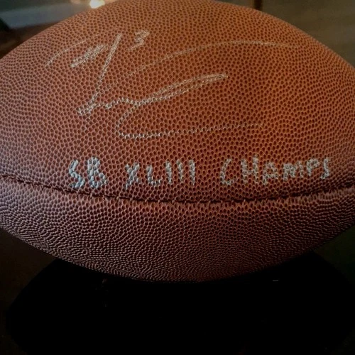 Russell Wilson Signed Football 🔥SEAHAWKS SB XLVIII Inscribed, Display Case, COA