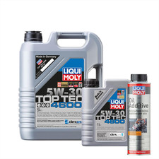 6L LIQUI MOLY TOP TEC 4600 5W30 Engine Oil SN CF BMW LL + Oil Additive 300ml