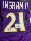 MARK INGRAM II SIGNED  BALTIMORE RAVENS XL FOOTBALL JERSEY W/ BECKETT CERT. MINT