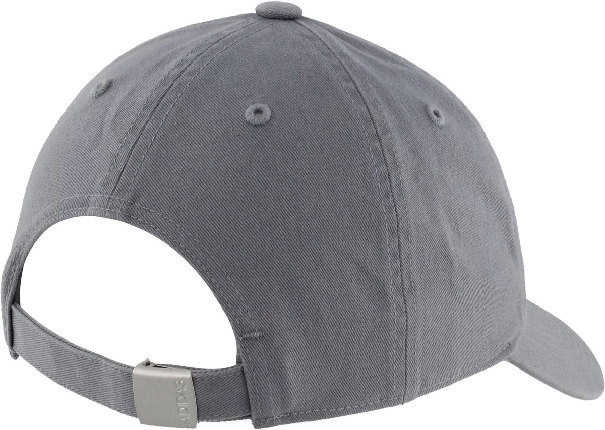 Adidas Women\'s Grey Off White Saturday Baseball Adjustable Cotton Athletic Hat adidas Womenâ€™s Saturday 2.0 Cap | Academy main image 2