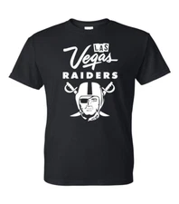 Las Vegas Raiders T-Shirt - All Design Colors + Sizes S-5XL & Youth Kids