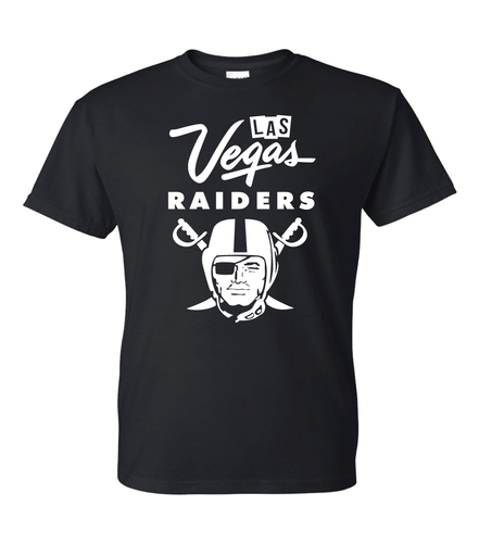 Las Vegas Raiders T-Shirt - alle Design Farben + Größen S-5XL & Jugend Kinder - Bild 1 von 18