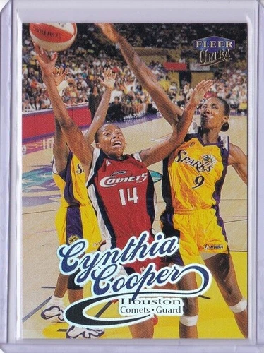 1999 Fleer Ultra WNBA #82 CYNTHIA COOPER HOUSTON COMETS HOF