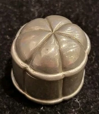 Vintage Pierre Deux Les Etains  Miniature Pewter Lidded Suff Box Container RARE