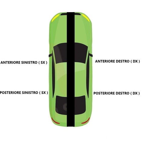 FRECCIA FANALE SPECCHIO SPECCHIETTO SX PER FORD ECOSPORT 2013 E 2017 IN POI - Foto 6 di 6